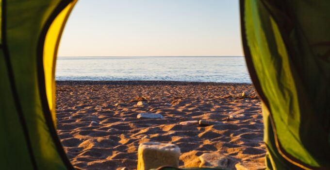 camping en bord de mer 